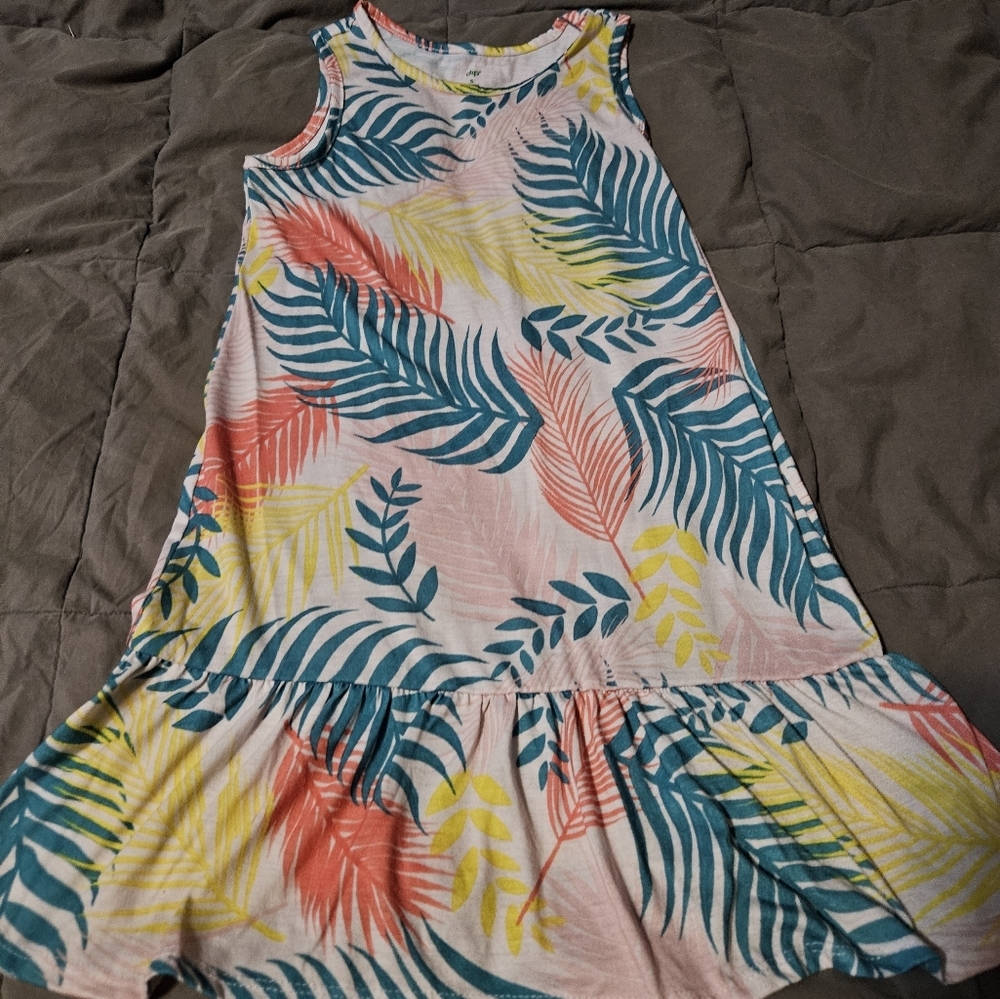 Dip tropical dress